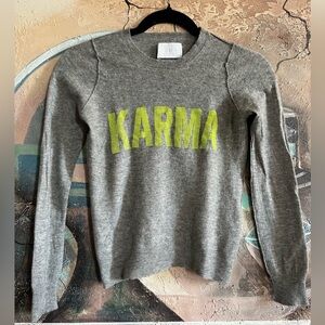 ZADIG & VOLTAIRE Girls Cashmere “KARMA” Sweater